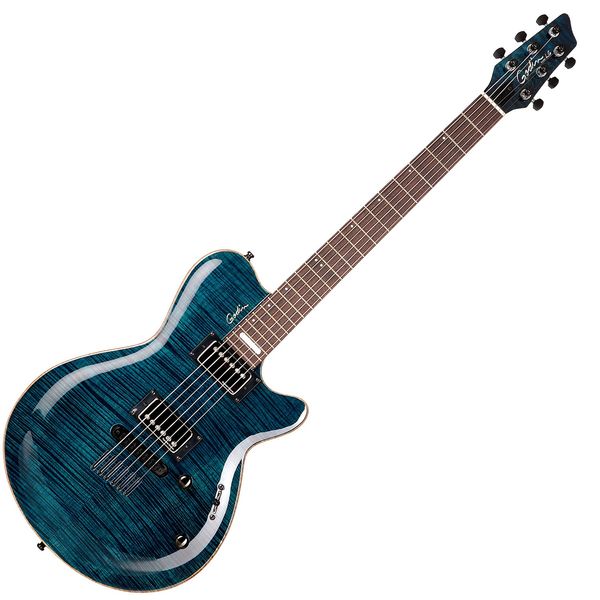 Електрогітара Godin 021178 - LG Signature Trans Blue Flame AAA (Made in Canada)