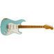 Електрогітара FENDER CUSTOM SHOP 1957 STRATOCASTER RELIC FADED AGED DAPHNE BLUE - фото 3