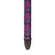 Гитарный ремень DUNLOP JIMI HENDRIX BLACKLIGHT LOVE DROPS PINK STRAP - фото 3
