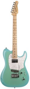 Електрогітара Godin 040926 - Session Custom 59 Limited Coral Blue HG MN (Made in Canada)