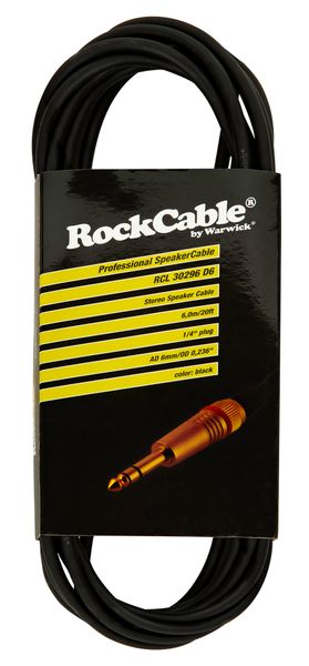 Кабель ROCKCABLE RCL30296 D7 Balanced TRS Cable (6m)