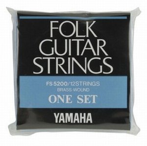 Струни для акустичної гітари YAMAHA FS5200 Acoustic Bronze 12-String (10-47)