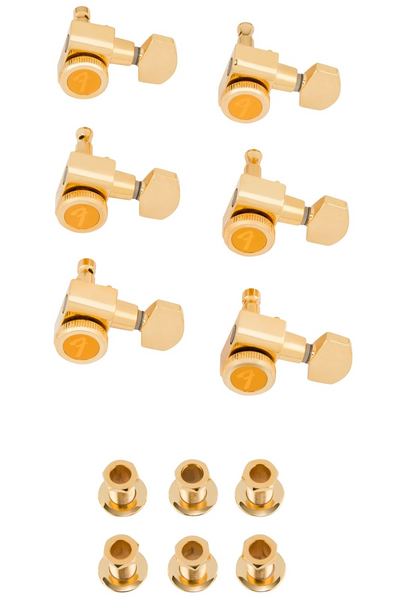Кілки для електрогітари FENDER LOCKING TUNING MACHINES GOLD