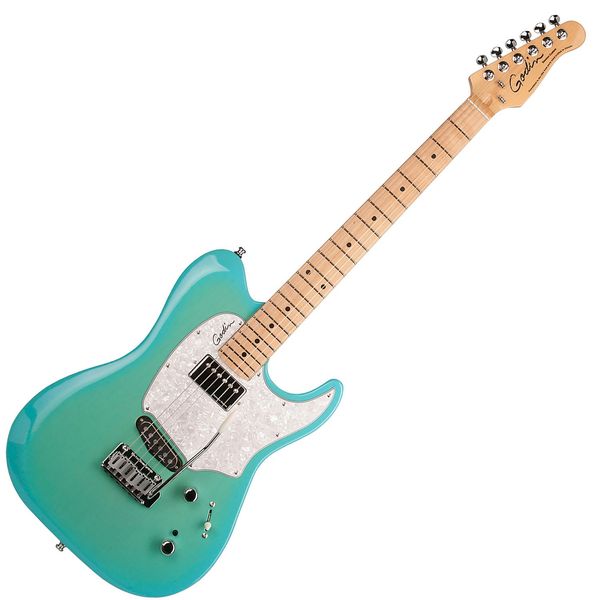 Електрогітара Godin 040926 - Session Custom 59 Limited Coral Blue HG MN (Made in Canada)