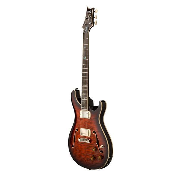 Електрогітара PRS SE Hollowbody II Piezo (Orange Tiger Smokeburst)