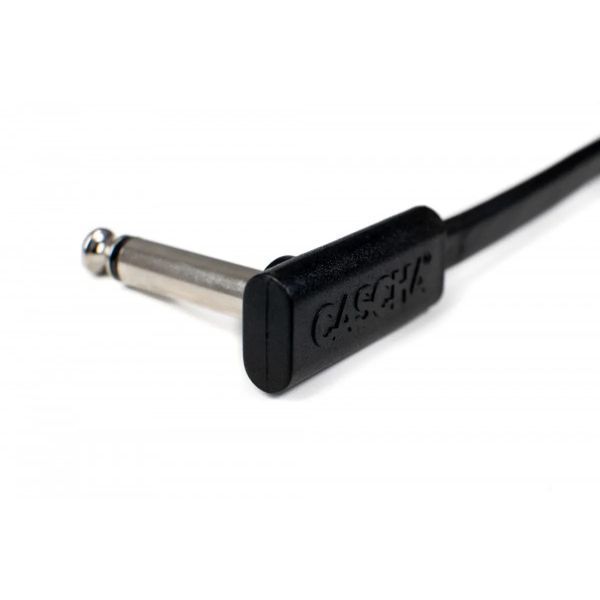 Кабель коммутационный Cascha CCA-PC120 (Advanced Line Patch Cable Flat, Black, 20 см)