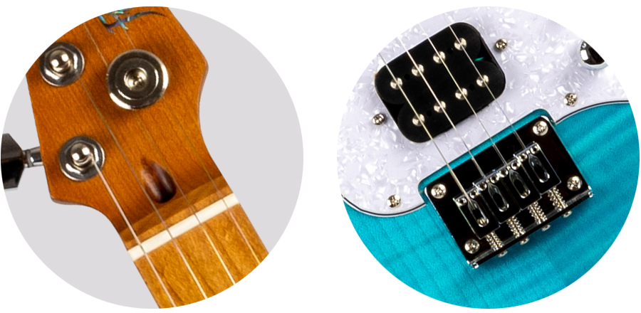 Електроукулеле Flight Pathfinde Baritone OBL