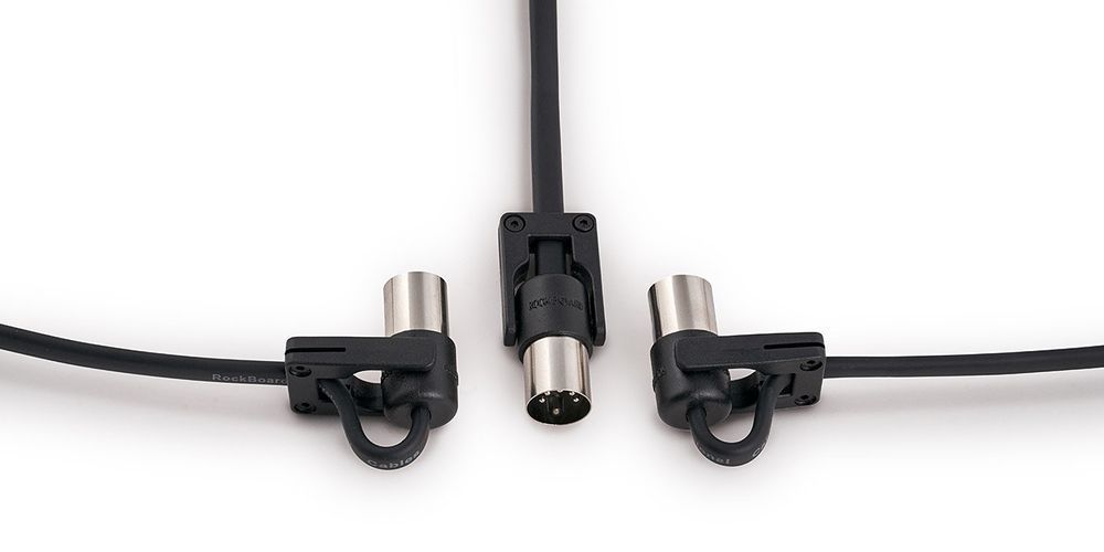 Кабель ROCKBOARD RBO CAB MD FX 200 BK RockBoard FlaX Plug MIDI Cable, 200 cm