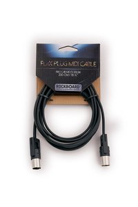 Кабель ROCKBOARD RBO CAB MD FX 200 BK RockBoard FlaX Plug MIDI Cable, 200 cm