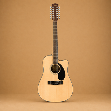 Електроакустична гітара FENDER CD-60SCE Dreadnought 12-string WN Natural