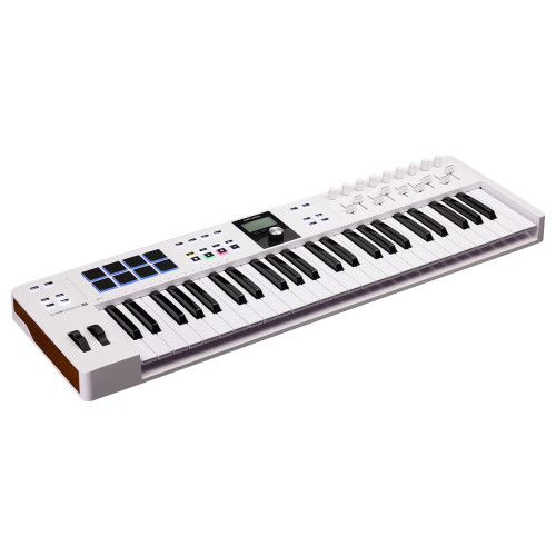 MIDI клавиатура Arturia KeyLab Essential 49 mk3 (White) + Arturia Pigments