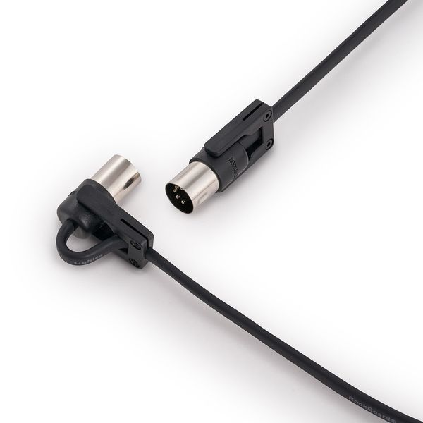 Кабель ROCKBOARD RBO CAB MD FX 200 BK RockBoard FlaX Plug MIDI Cable, 200 cm