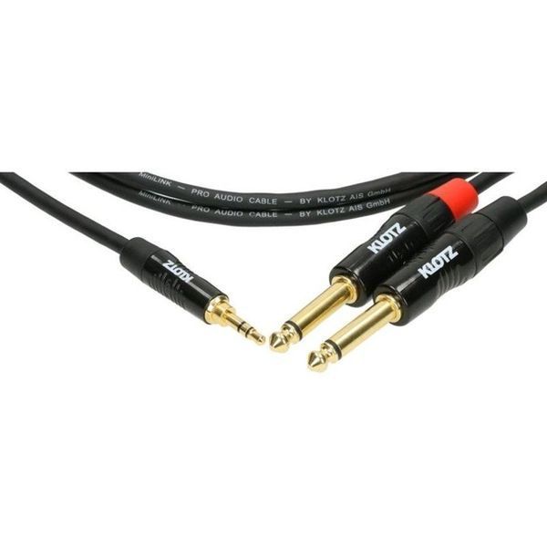 Кабель Klotz KY5-300 Minilink Pro Y-Cable Black 3 м