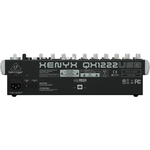 Мікшерний пульт BEHRINGER XENYX QX1222USB