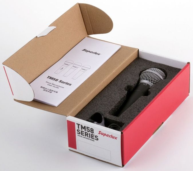 Мікрофони шнурові SUPERLUX TM58