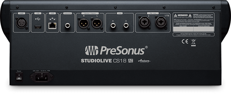 MIDI контроллер PRESONUS Studio Live CS18AI