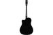 Электроакустическая гитара FENDER CD-60SCE BLACK WN - фото 2