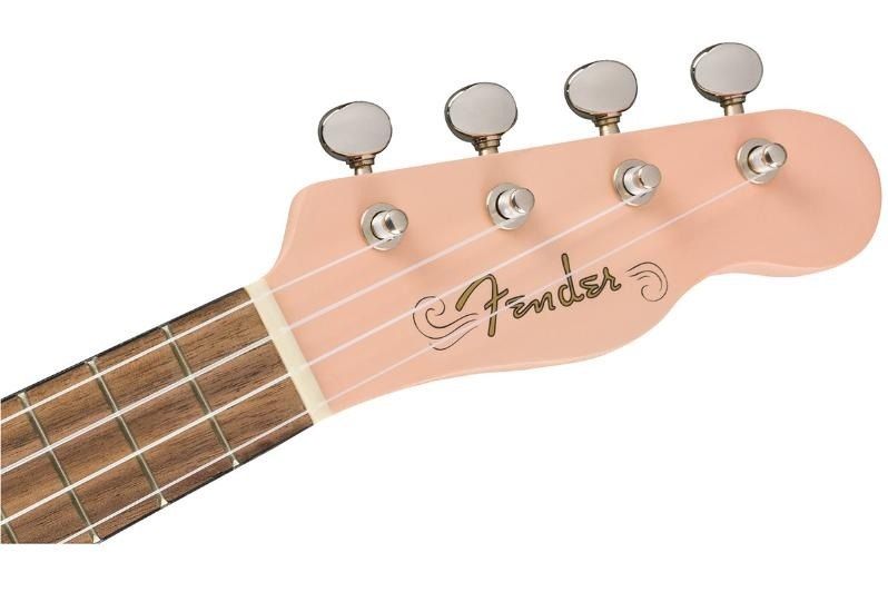 Укулеле Fender Ukulele Venice Soprano Shell Pink Wn