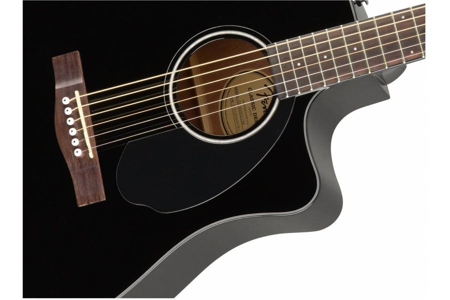 Электроакустическая гитара FENDER CD-60SCE BLACK WN