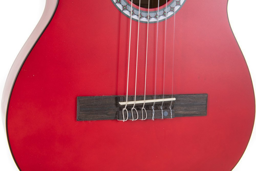 Классическая гитара Gewa Basic 1/2 Transparent Red