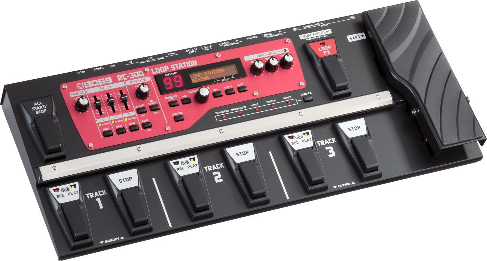 ギター BOSS RC-300 frazoviy-sempler-boss-rc300-
