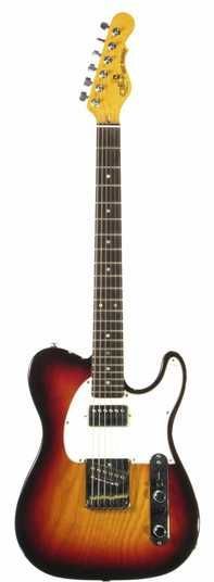 Електрогітара G&L Asat Classic Blues Boy (3 Tone Sunburst, ebony