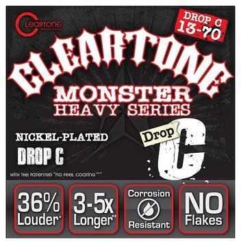 Струни для електрогітари CLEARTONE 9470 Electric Heavy Series Drop C (13-70)