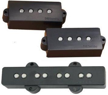 Звукосниматели DIMARZIO AREA P+J SET (Black)