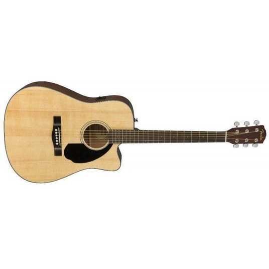 Электроакустическая гитара FENDER CD-60SCE Wn Natural ○ Купить в