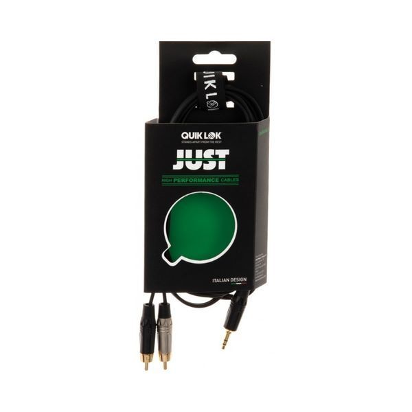Кабель коммутационный Quik Lok JUST J352RCA 2