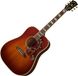 Акустична гітара GIBSON CUSTOM SHOP 1960 HUMMINGBIRD ADJUSTABLE SADDLE HERITAGE Cherry Sunburst - фото 2