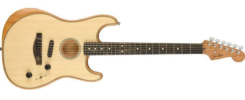 Электрогитара FENDER American Acoustasonic Stratocaster Natural