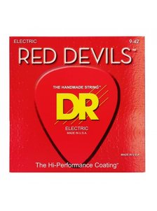Струни для електрогітари DR Strings Red Devils Electric - Light (9-42)