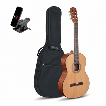 Гітарний набір KALA Classical Guitar + чохол TOBAGO GB10C + тюнер KORG Pitchclip2