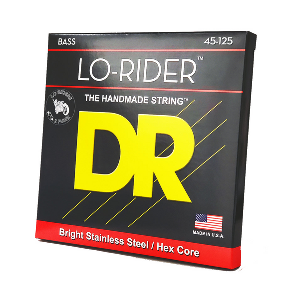 Струны для бас-гитары DR Strings LO-RIDER Bass - Medium - 5-String (45-125)
