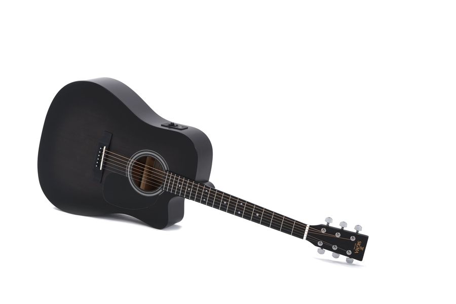Электроакустическая гитара Sigma DMCE-BKB+