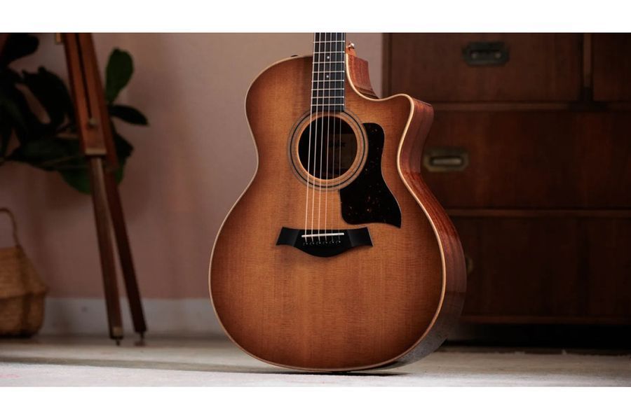 Электроакустическая гитара TAYLOR GUITARS 314ce Studio Shaded Edgeburst с кейсом