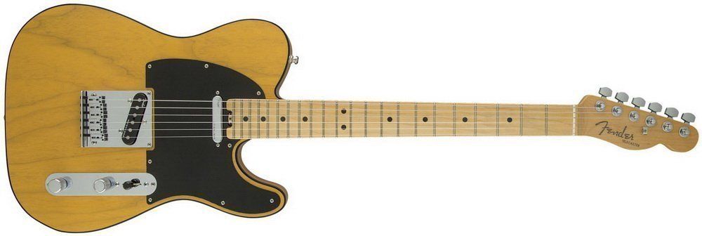 Електрогітара Fender American Elite Telecaster MN Butterscotch Blonde