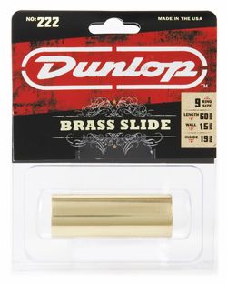 Слайдер Dunlop 222 BRASS Medium Wall Medium Slide