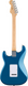 Електрогітара Fender Standard Stratocaster LRL Aqua Marine Metallic - фото 2