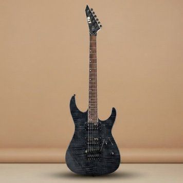 Електрогітара LTD M-200FM (See Thru Black)
