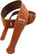 Ремень гитарный Gibson Classic Brown Leather Strap with Suede Back - фото 1