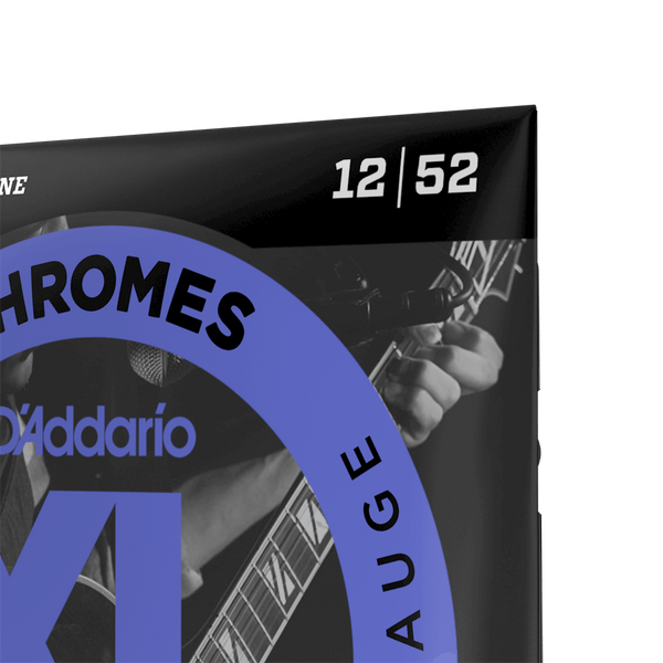 Струны для электрогитары D'ADDARIO ECG25 XL Chromes Light (12-52)