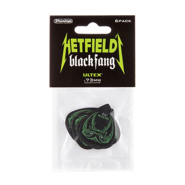 Набор медиаторов Dunlop Hetfield's Black Fang Pick .73mm