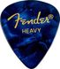 Набір медіаторів Fender 351 Blue Moto (12 PK) Thin - фото 1