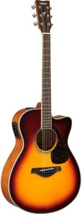 Электро-акустическая гитара YAMAHA FSX820C (Brown Sunburst)