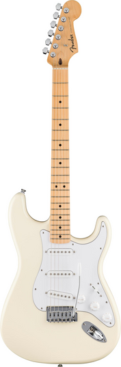 Электрогитара Fender Standard Stratocaster MN Olympic White