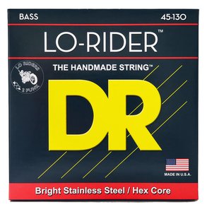 Струни для бас-гітари DR Strings LO-Rider Bass - Medium - 5-String (45-130)