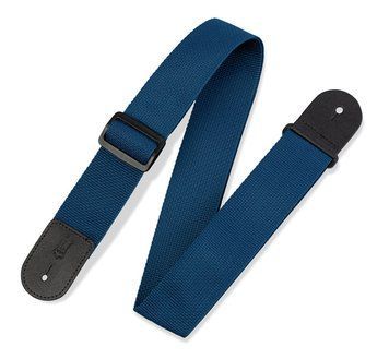 Гітарний ремінь Levy's M8POLY-NAV Classics Series Polypropylene Guitar Strap (Blue)