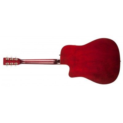Електроакустична гітара з вирізом та підключенням A&L 042449 - Americana Tennessee Red CW QIT